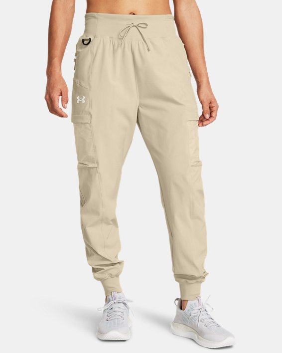 Women's UA Launch Trail Pants in Brown image number 0